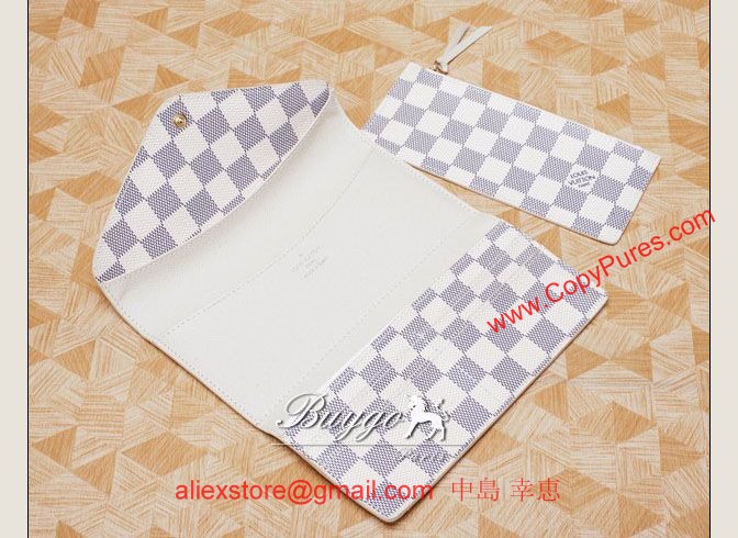 ルイヴィトン2012年新作ヴィトン財布ダミエアズールファスナー長札長財布ポルトフォイユオリガミ ロンN60139